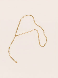 Thin Round Teresa Edelstahl Kette