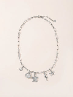 Ocean Love Pearl Edelstahl Halskette - Produktbild 7