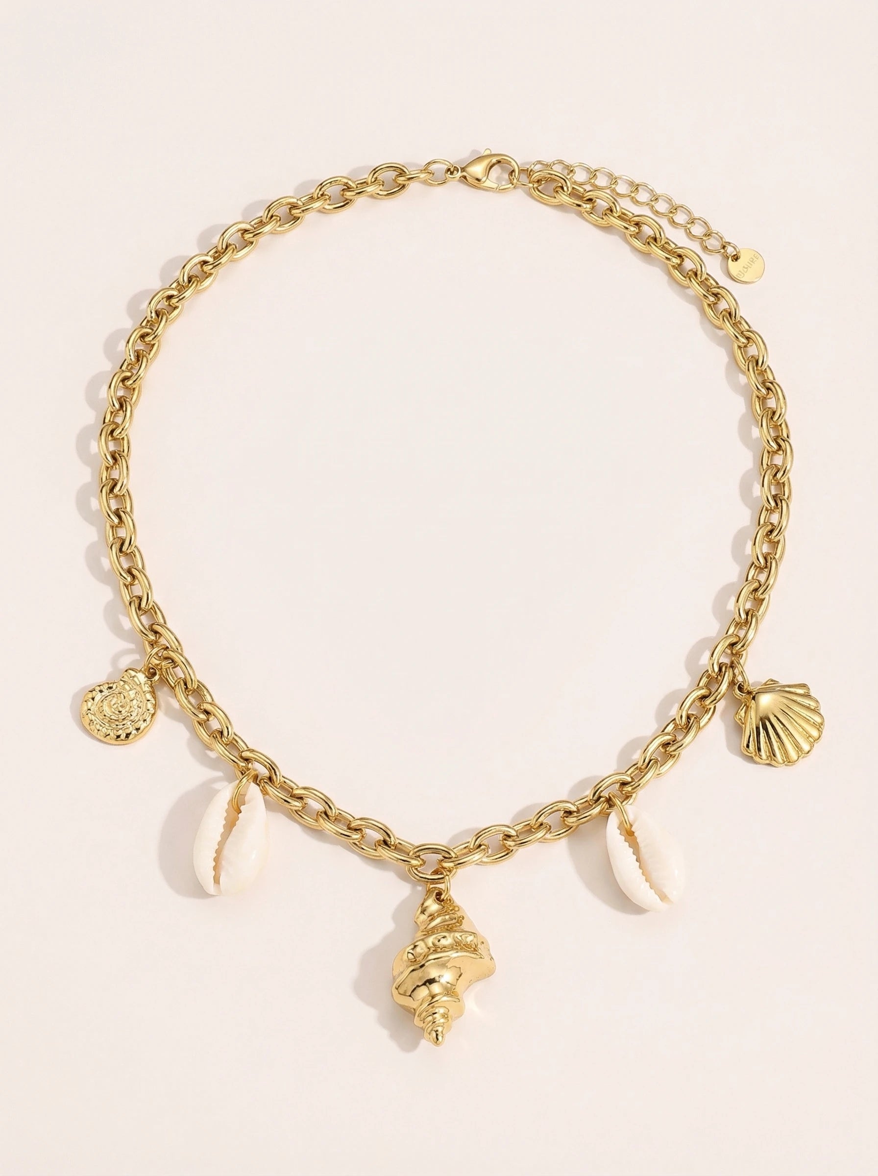 Ocean Love Shells Edelstahl Halskette