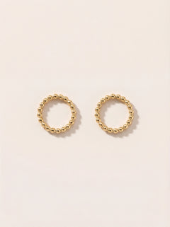 Circle Edelstahl Ohrstecker