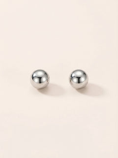 Tiny Ball Edelstahl Ohrringe - Produktbild 9