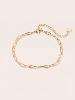 Fine Round Chain Edelstahl Armband