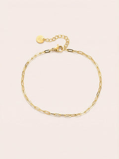 Elongated Link Edelstahl Armband
