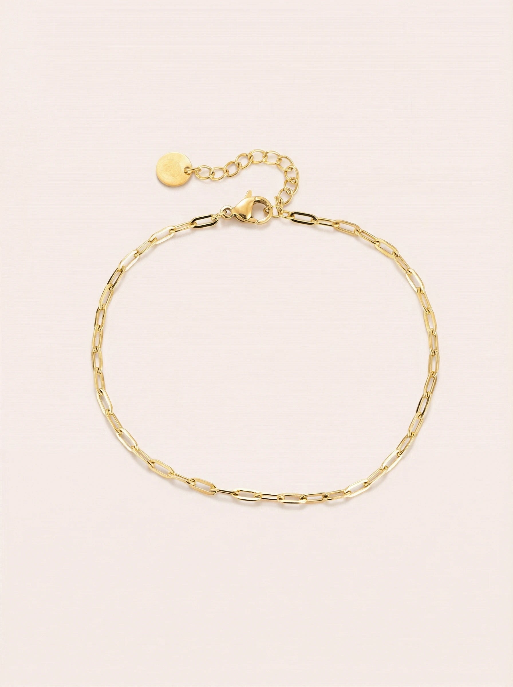 Elongated Link Edelstahl Armband