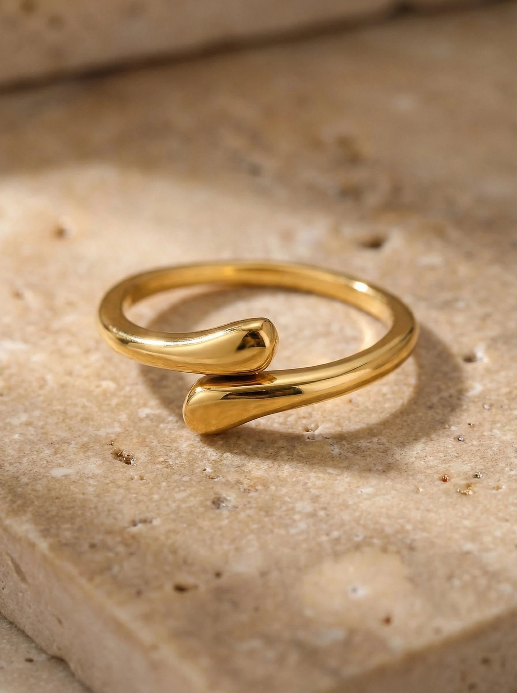 Tiny Drops Edelstahl Ring - Produktbild 2