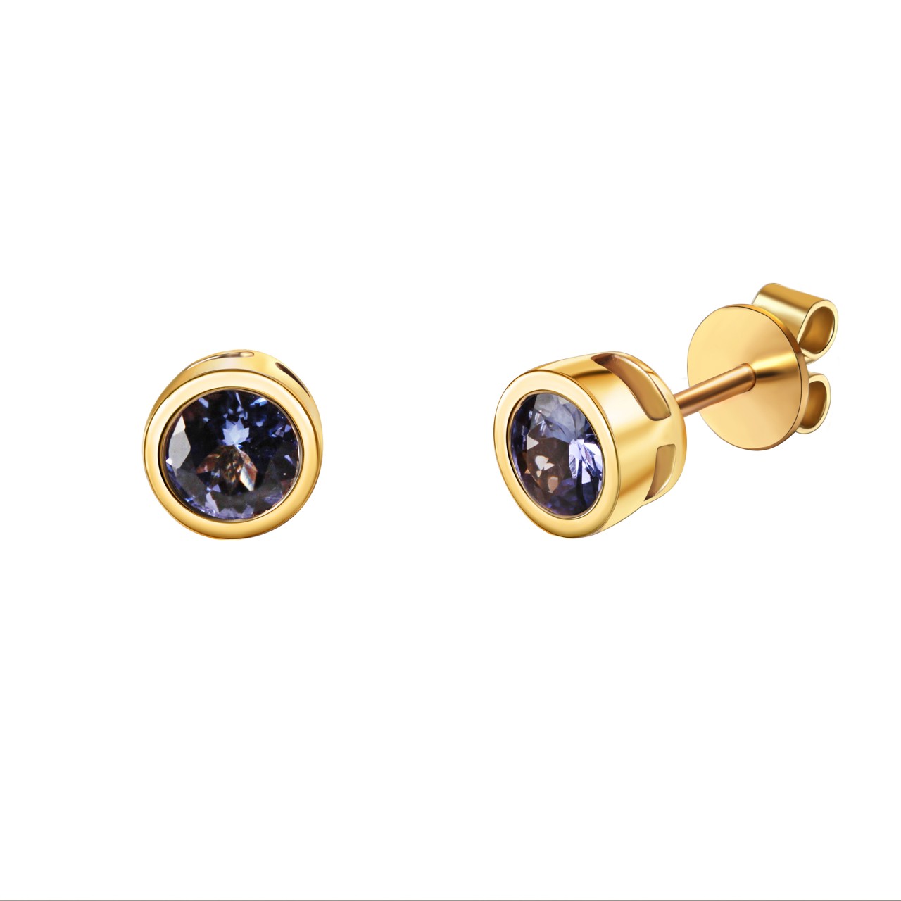Ohrstecker Sarine Gold - Nymara