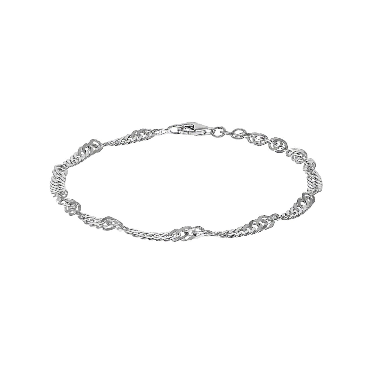 Singapurkette Saphine Silber - Nymara