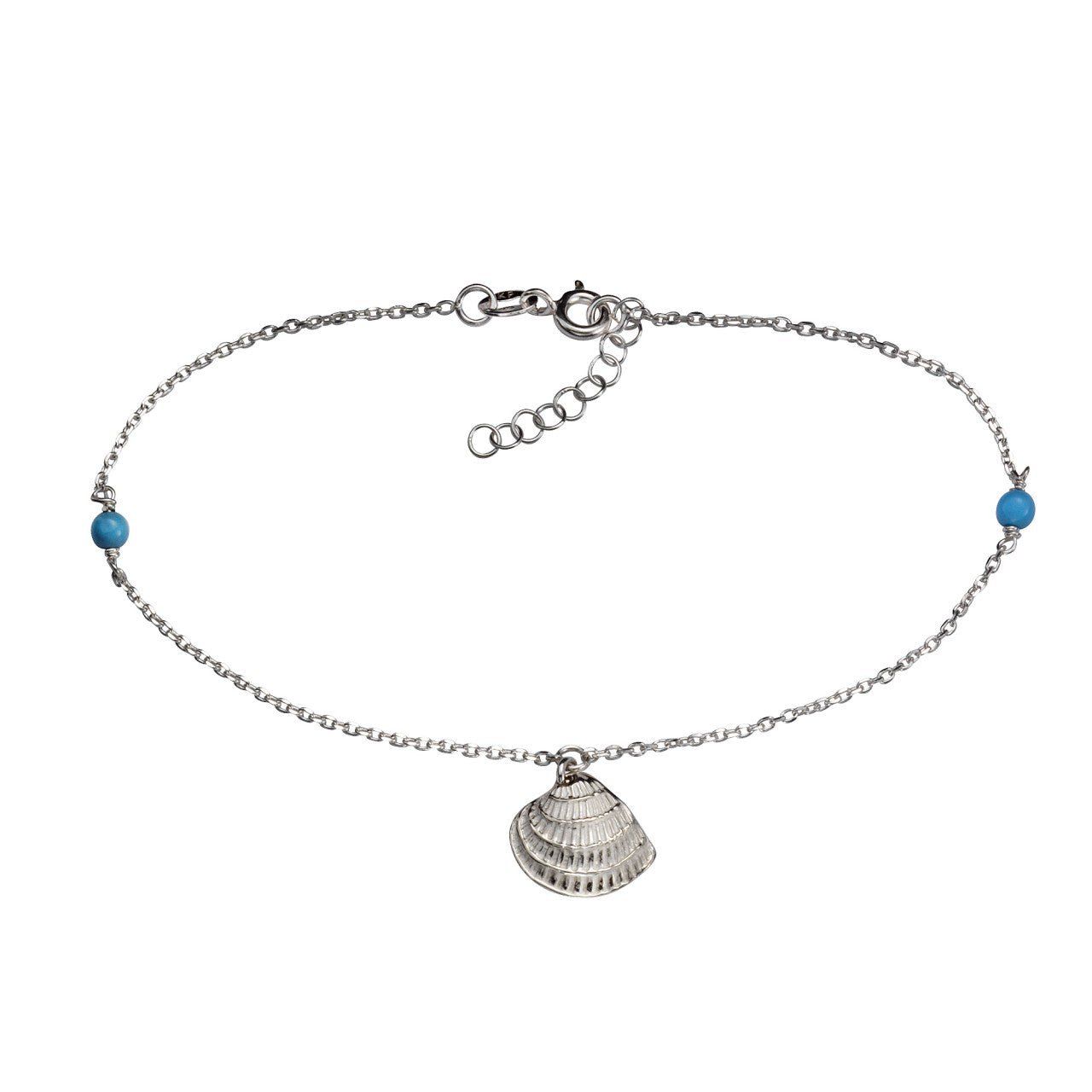 Fußkette Azurie Silber - Nymara