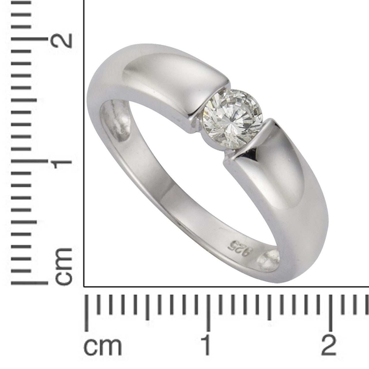 Ring Caliora Silber - Nymara