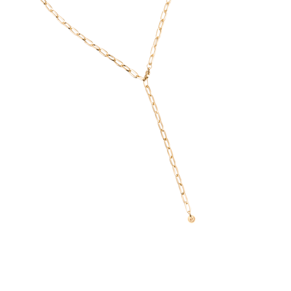 Round Teresa Edelstahl Kette