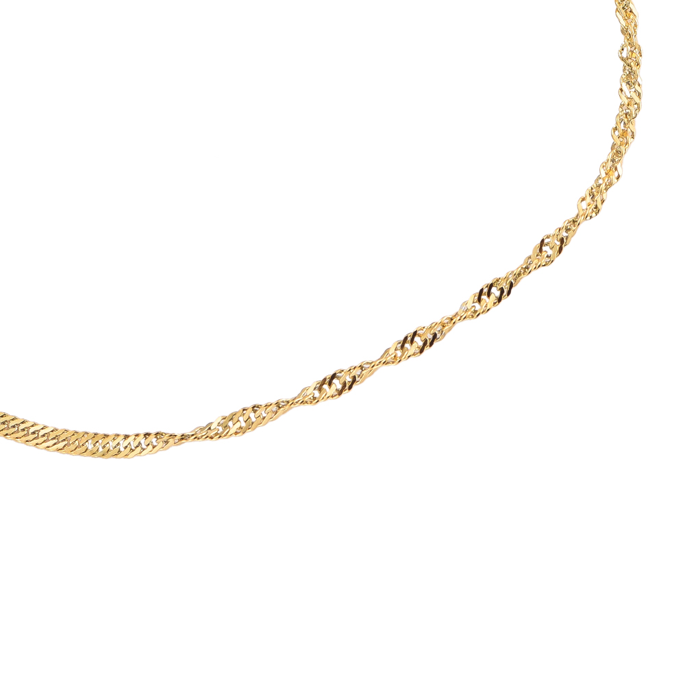 Spiral Links Edelstahl Armband
