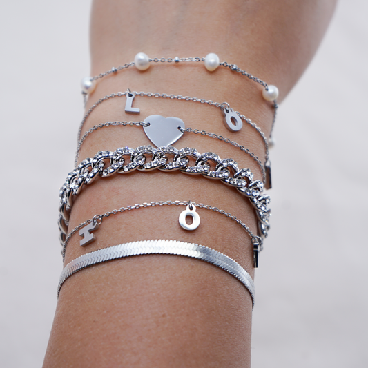 Snake Skin Edelstahl Armband