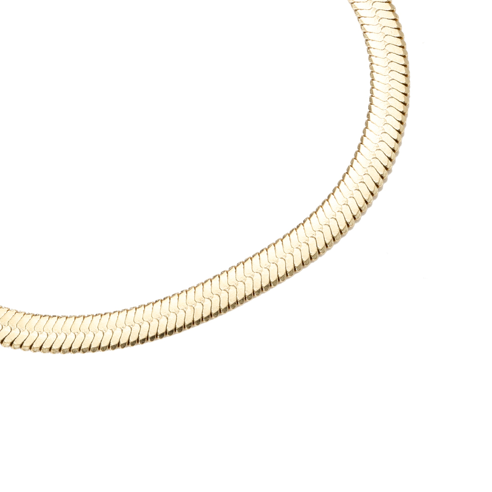 Snake Skin Edelstahl Armband