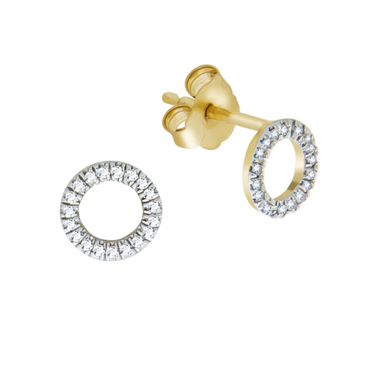 Ohrstecker Caelise Gold - Nymara