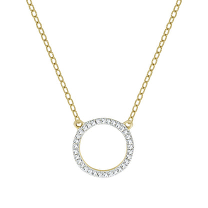 Halskette Collier 0,05ct