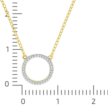 Halskette Collier 0,05ct