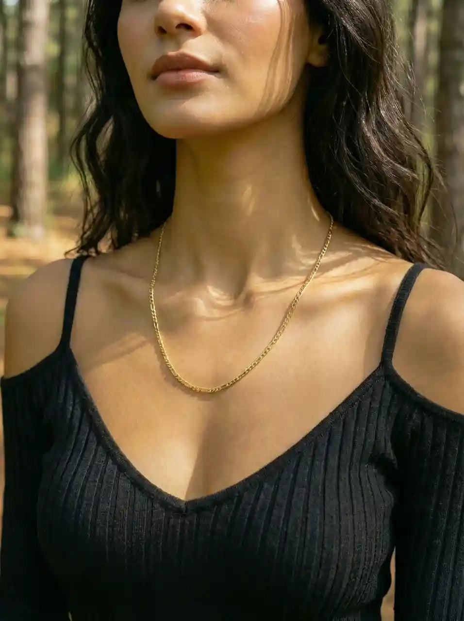 Antonia Verstellbare Edelstahl Kette - Produktbild 3