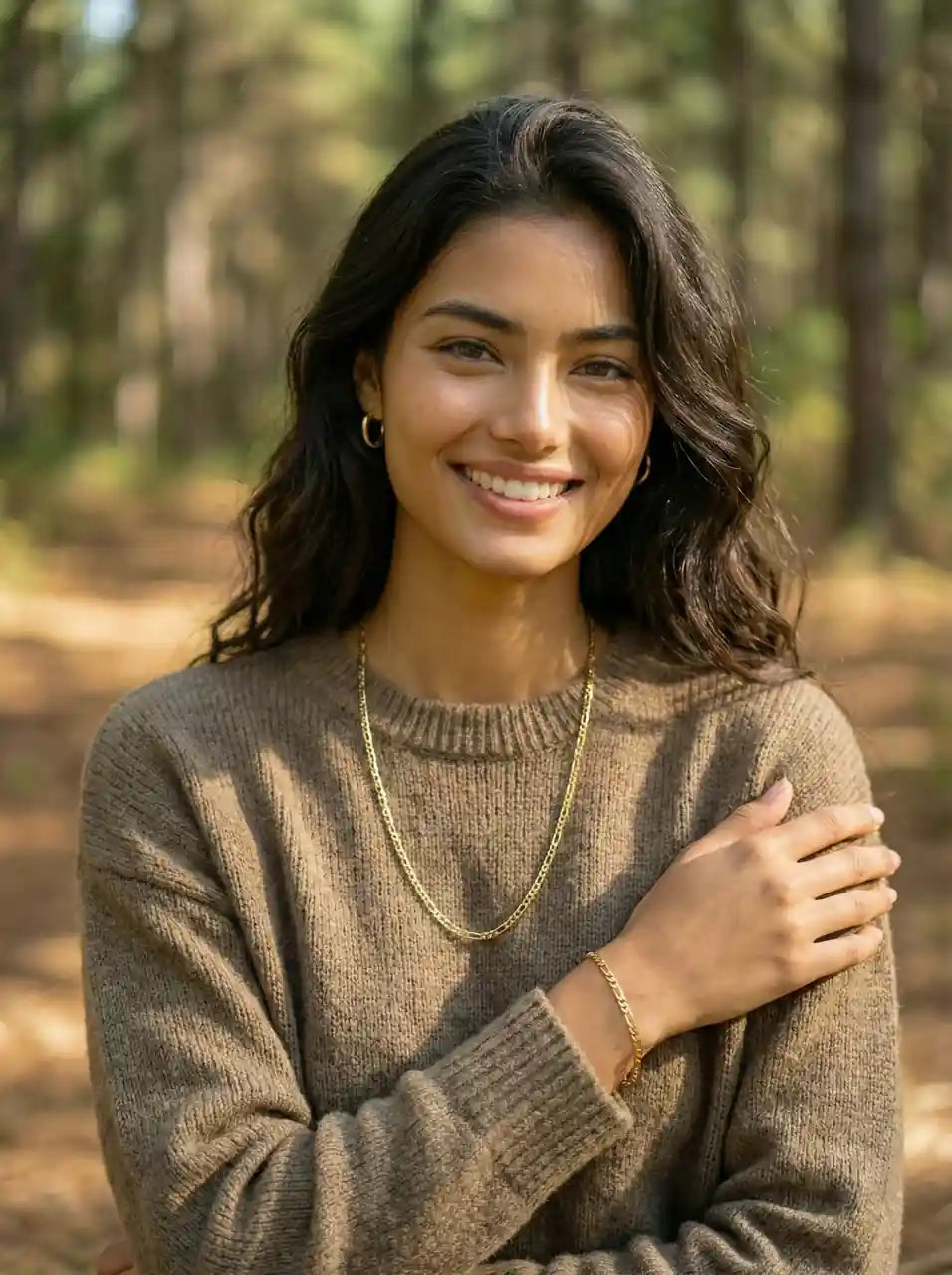 Antonia Verstellbare Edelstahl Kette - Produktbild 6