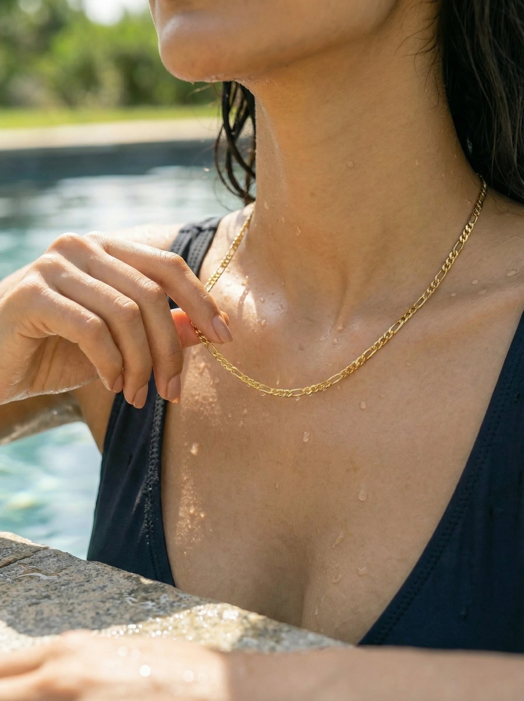 Antonia Verstellbare Edelstahl Kette - Produktbild 7