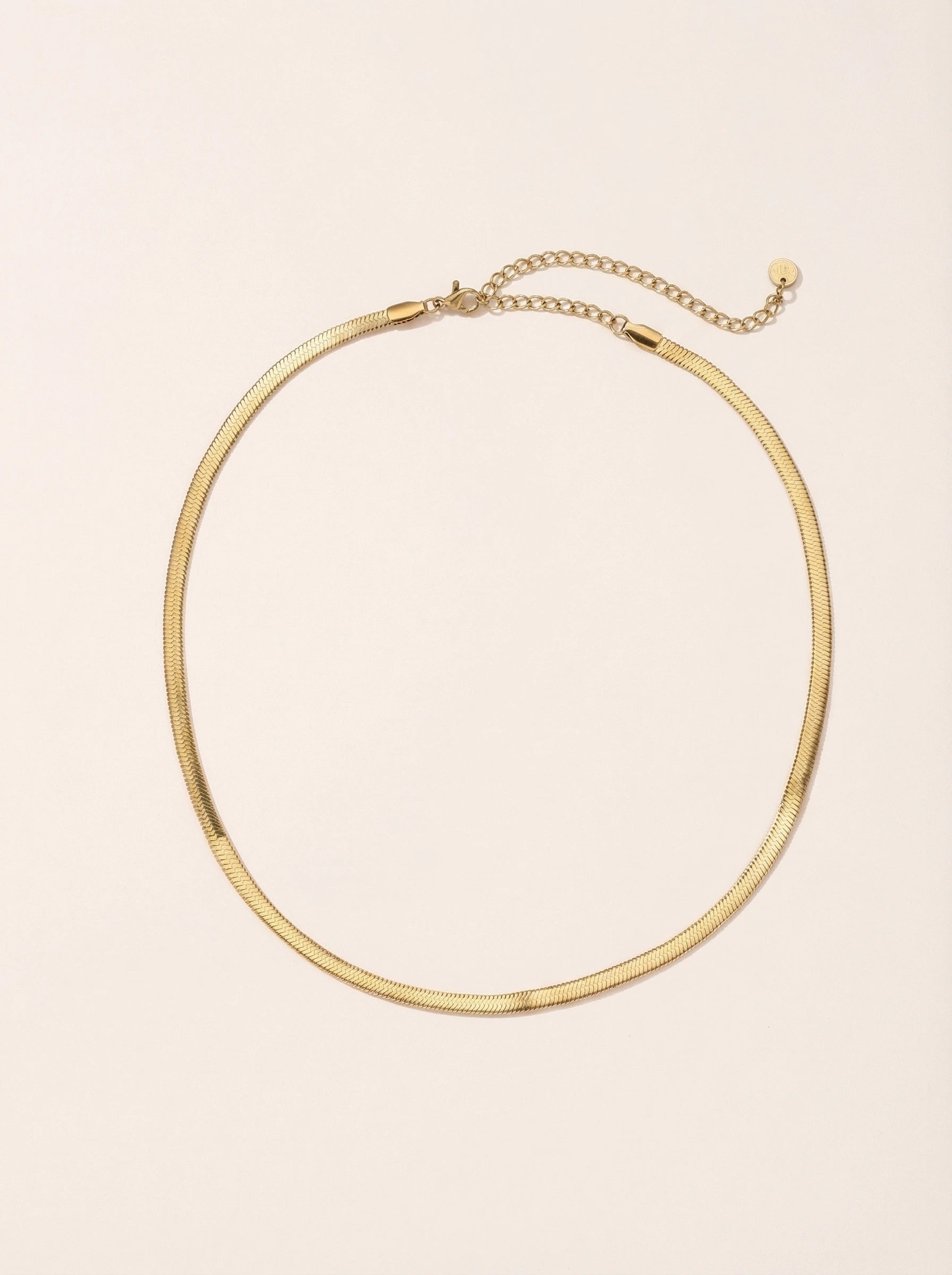 Snake Skin Edelstahl Kette