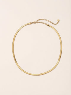 Snake Skin Edelstahl Kette