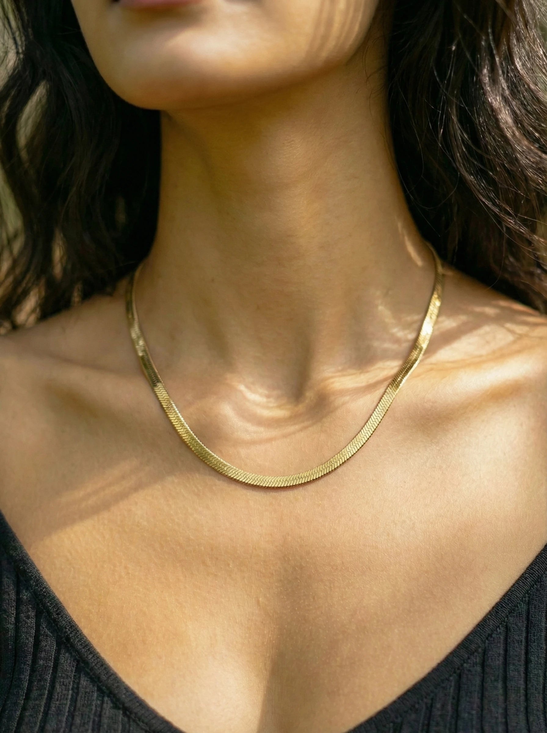 Snake Skin Edelstahl Kette - Produktbild 3