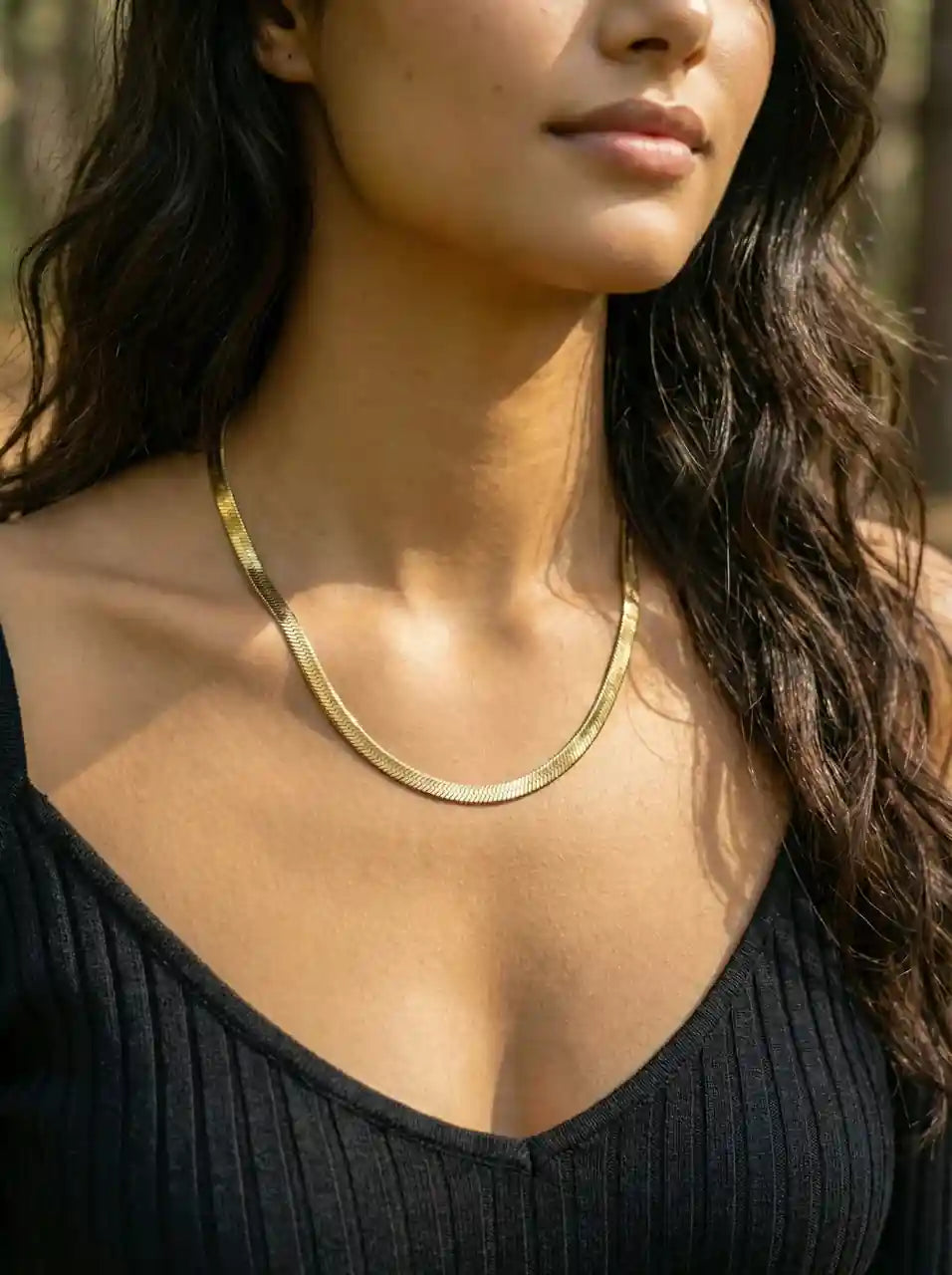 Snake Skin Edelstahl Kette - Produktbild 7
