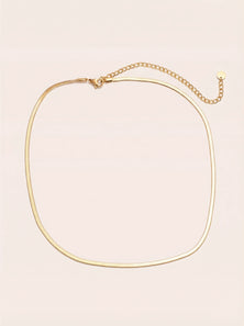 Fine Snake Skin Edelstahl Kette