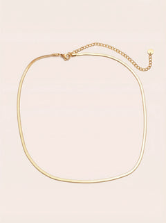 Fine Snake Skin Edelstahl Kette