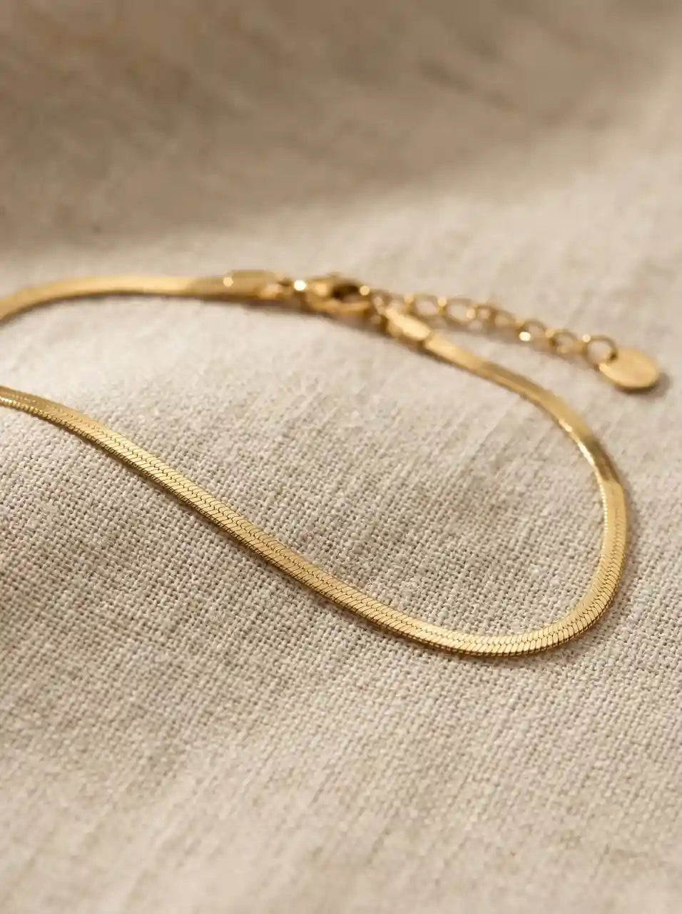 Fine Snake Skin Edelstahl Kette - Produktbild 2