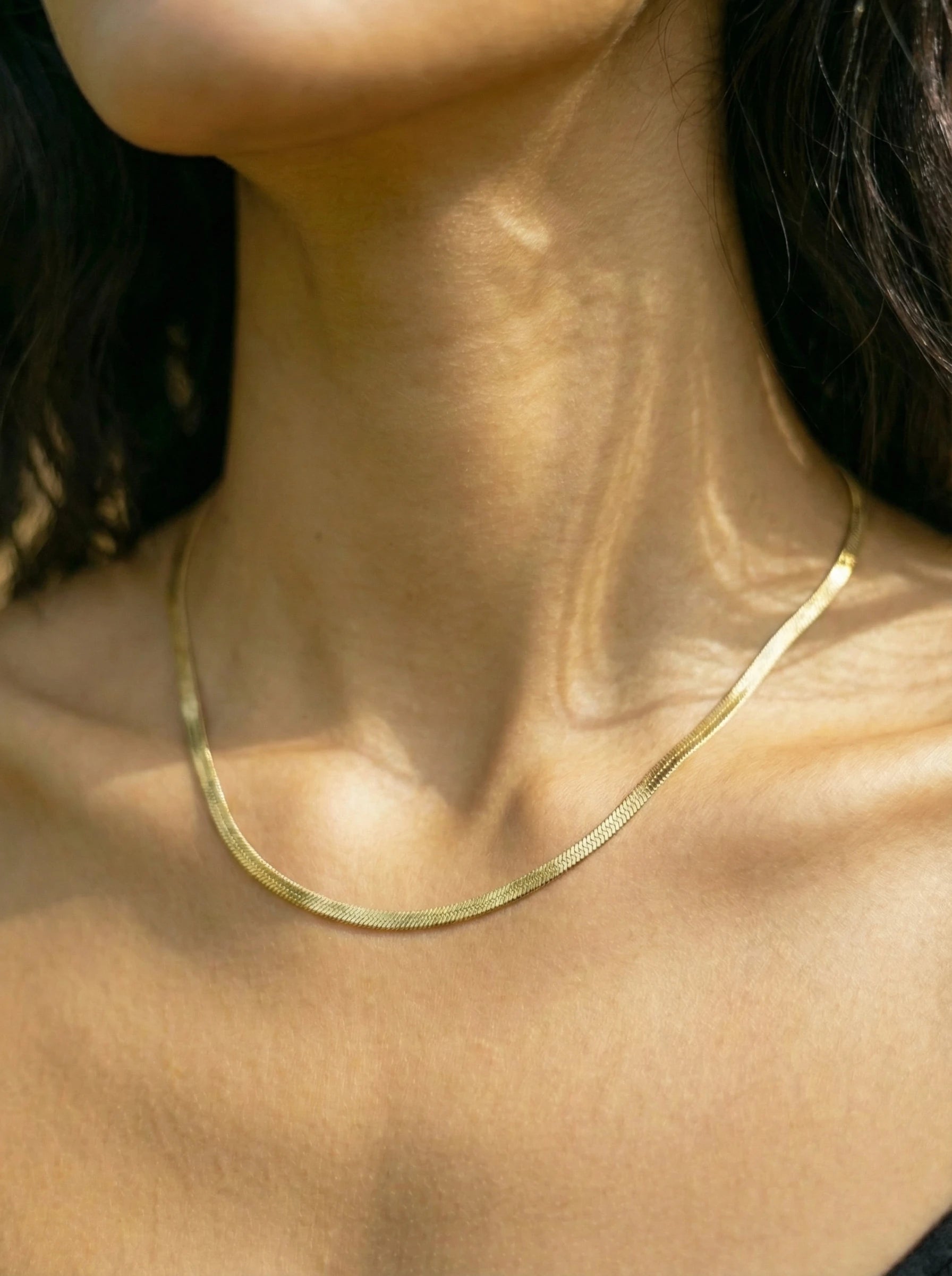 Fine Snake Skin Edelstahl Kette - Produktbild 4