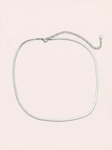 Fine Snake Skin Edelstahl Kette - Produktbild 9