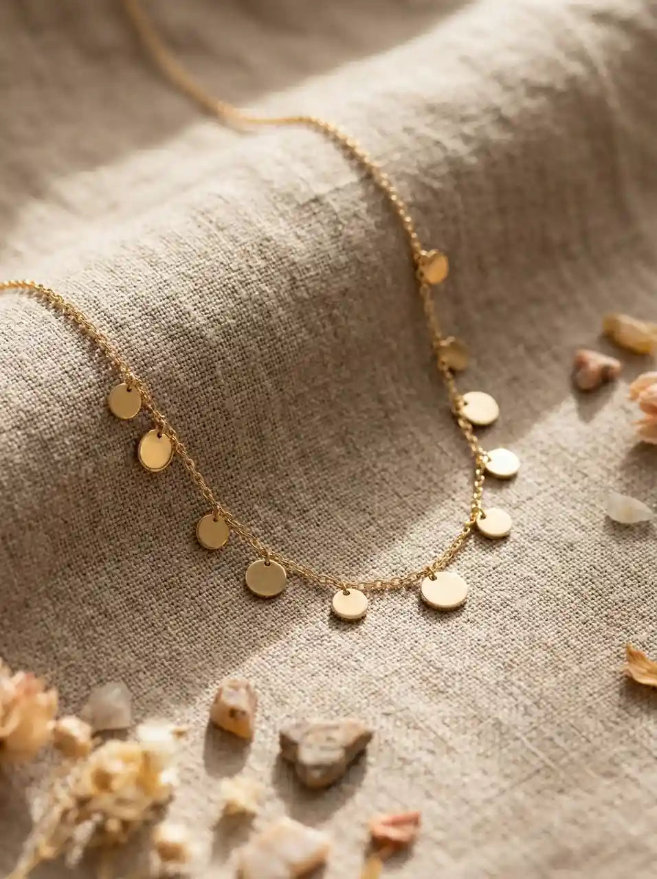 Simple Dot Edelstahl Kette - Produktbild 2