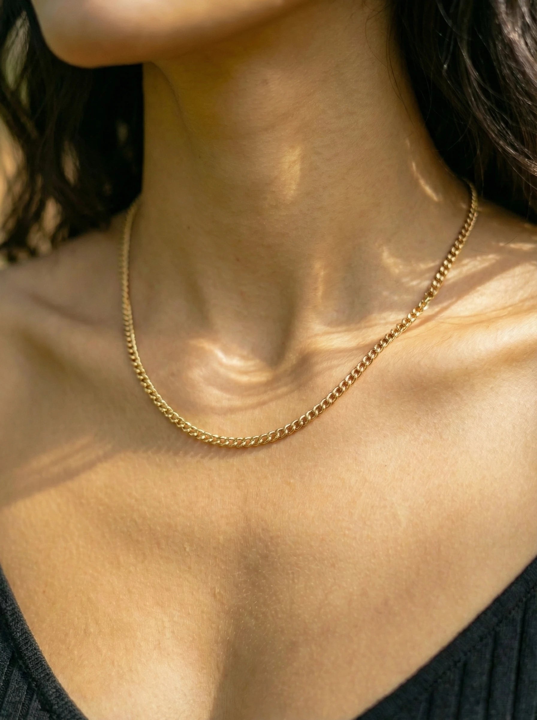 Simple Round Chain Edelstahl Kette - Produktbild 3