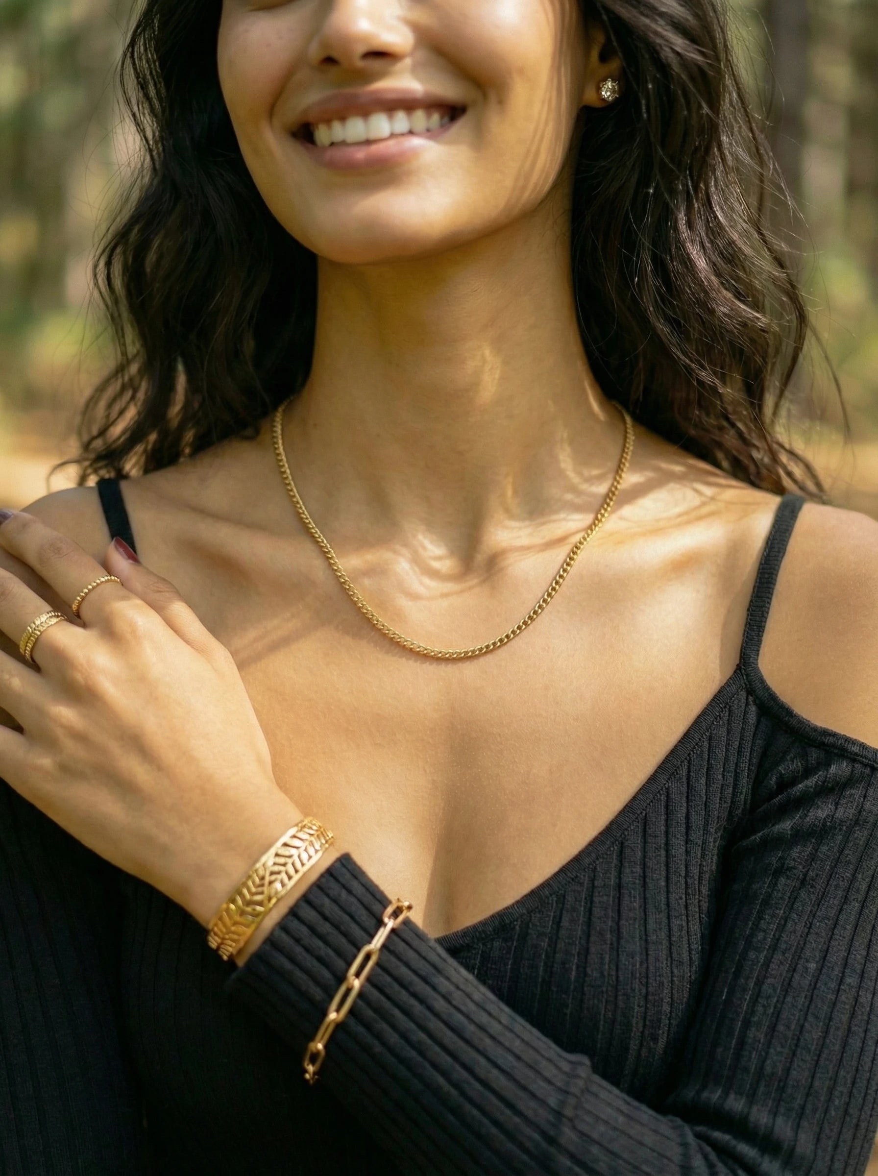 Simple Round Chain Edelstahl Kette - Produktbild 7