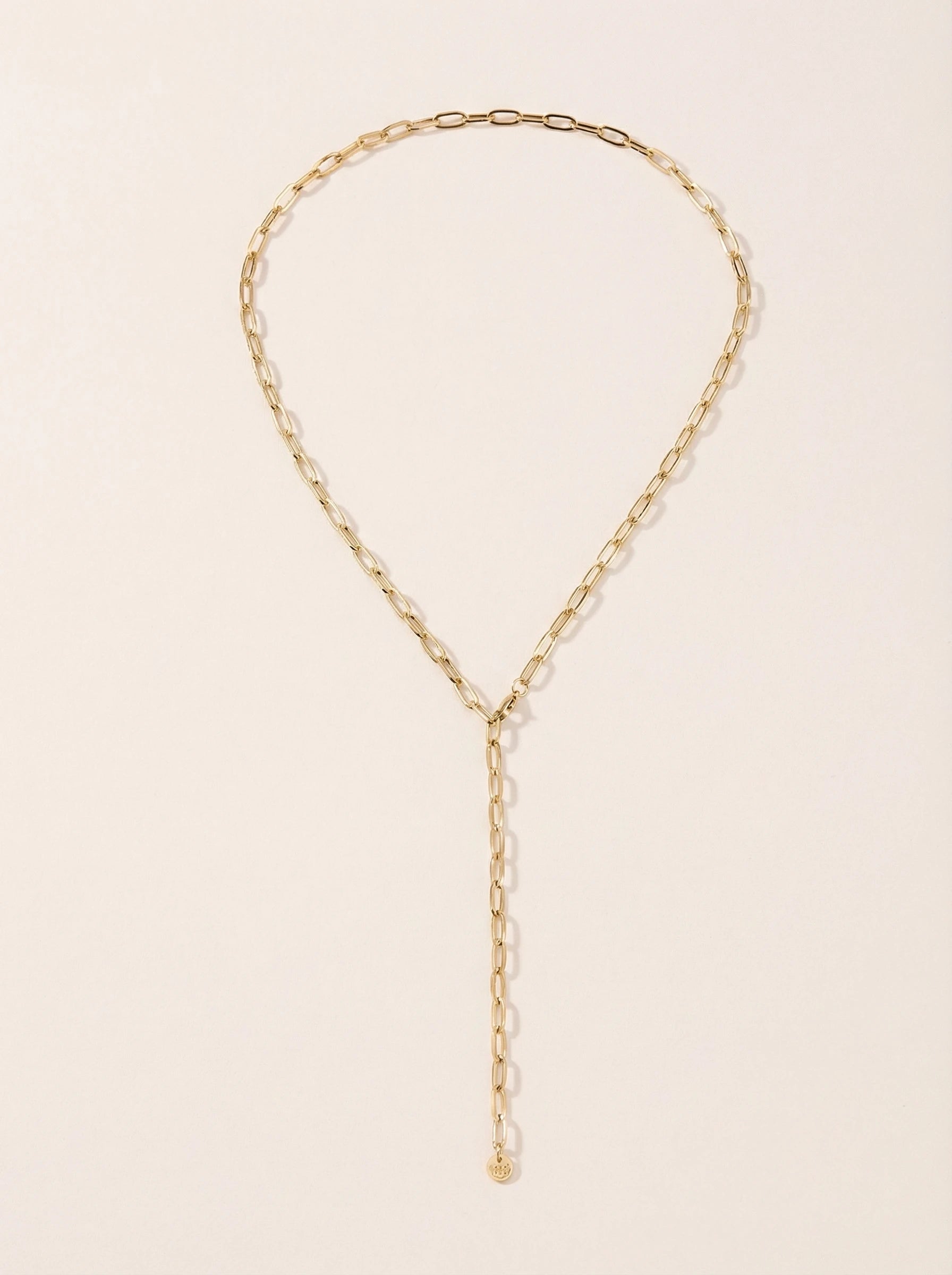 Round Teresa Edelstahl Kette