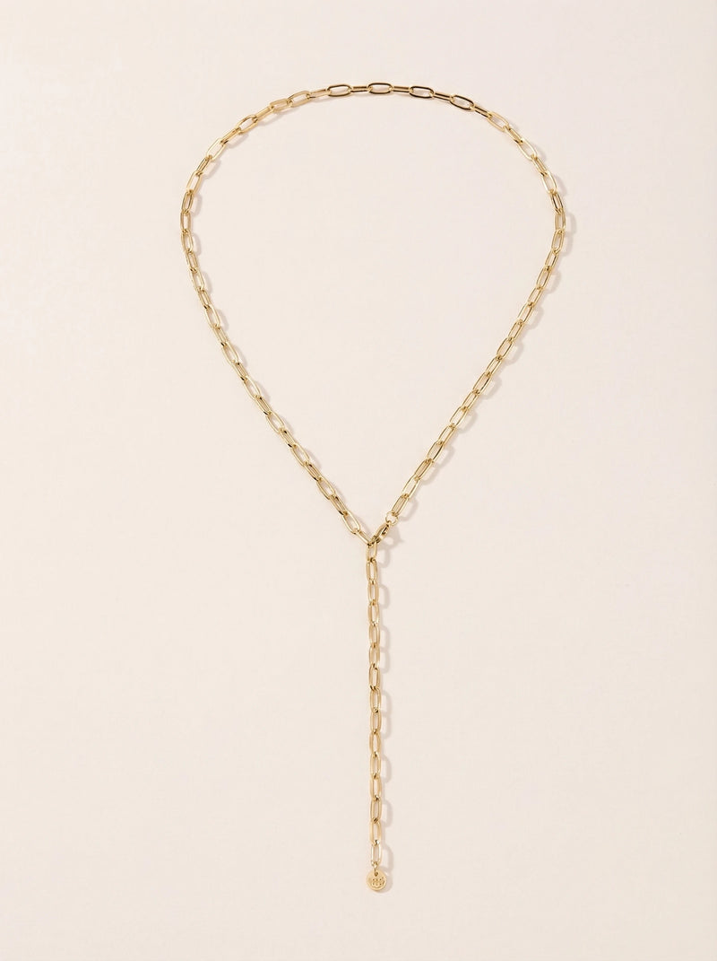 Round Teresa Edelstahl Kette
