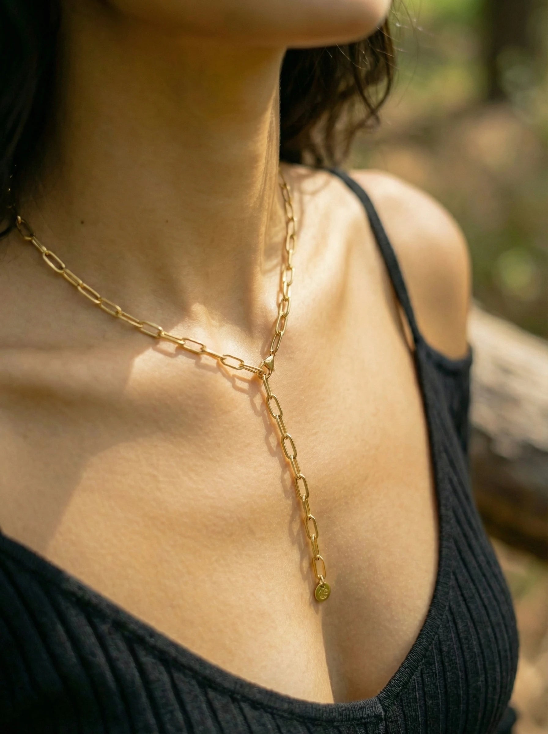Round Teresa Edelstahl Kette - Produktbild 4