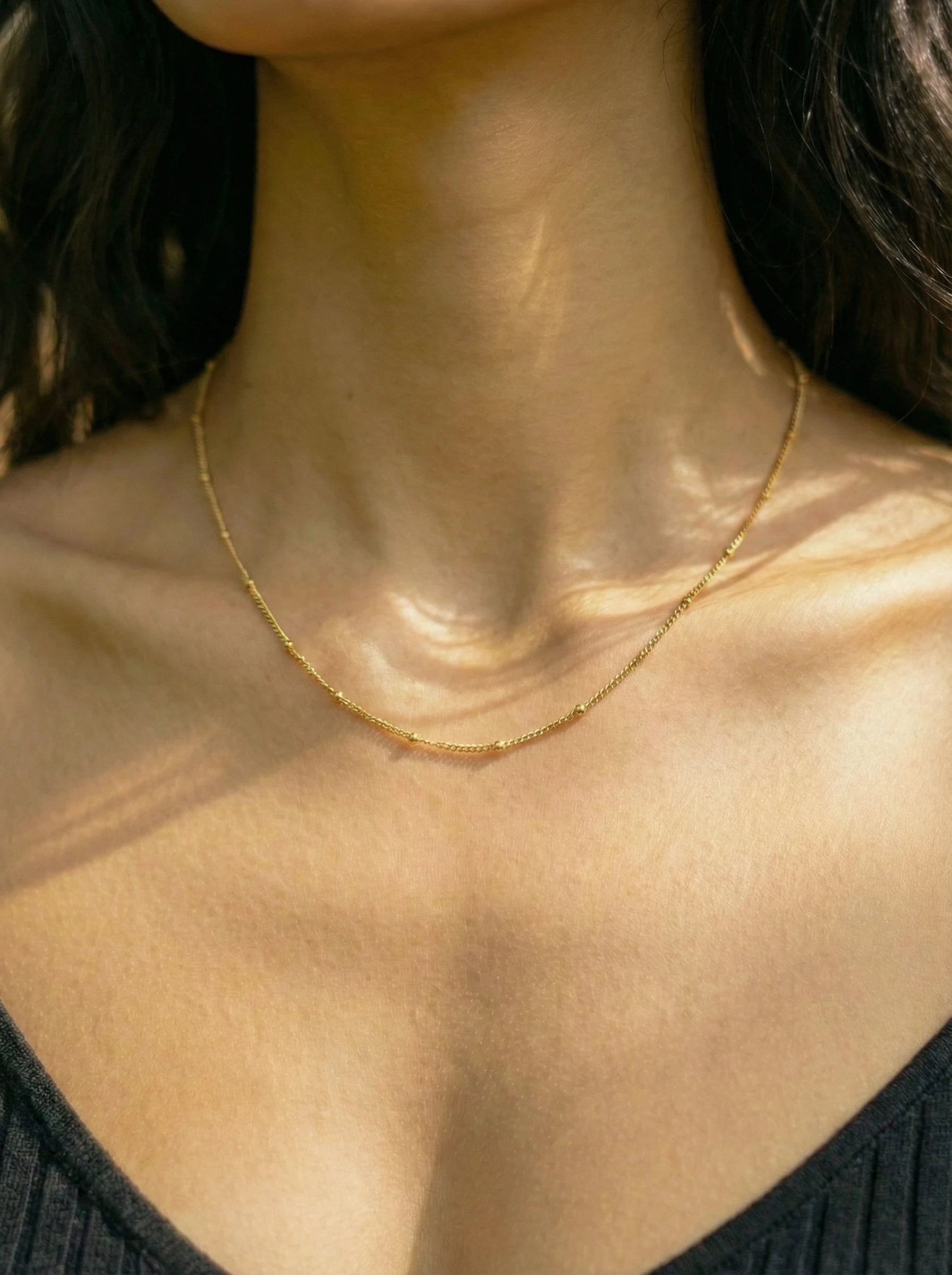 Simple Chic Edelstahl Kette - Produktbild 4