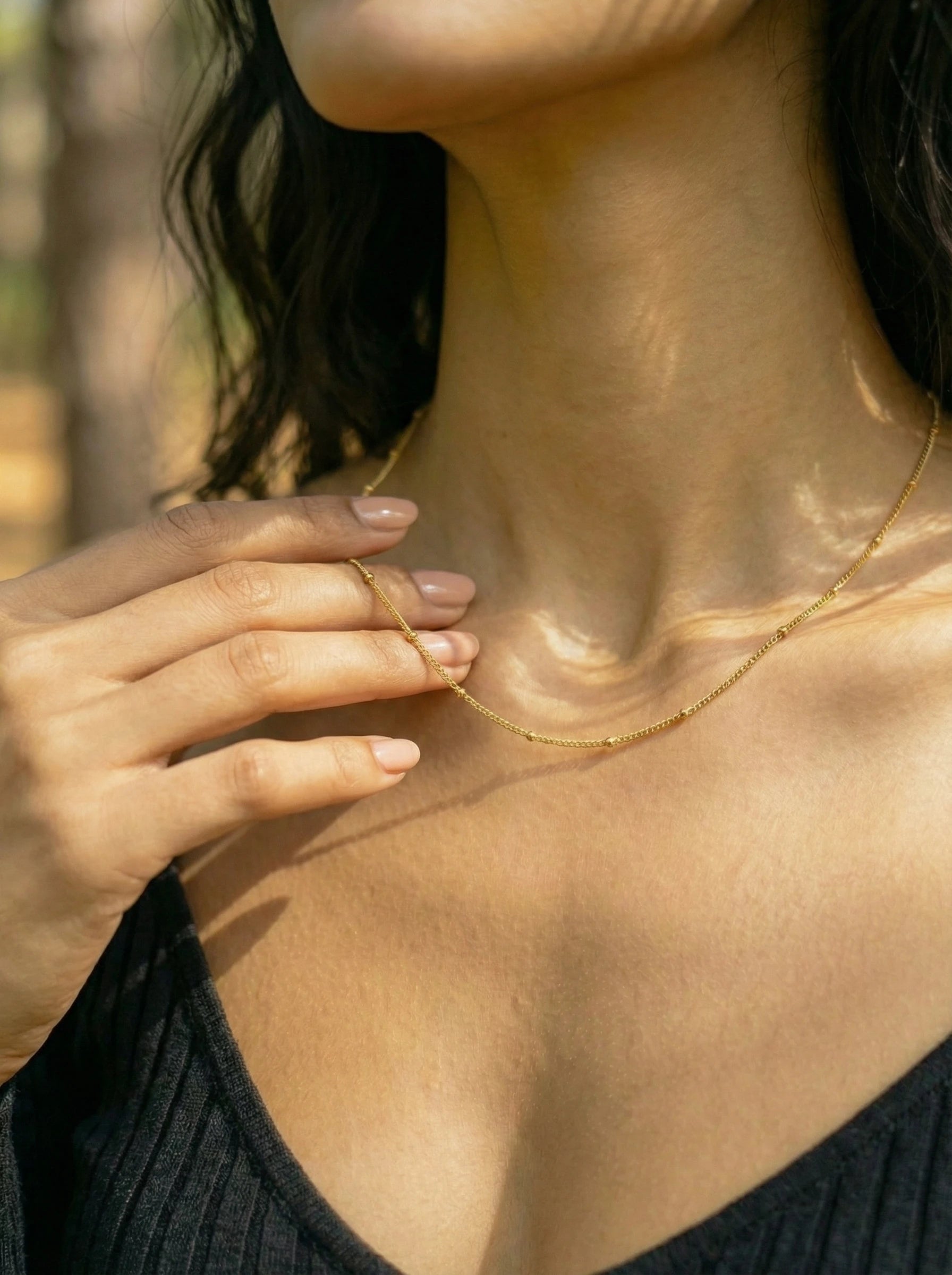 Simple Chic Edelstahl Kette - Produktbild 5