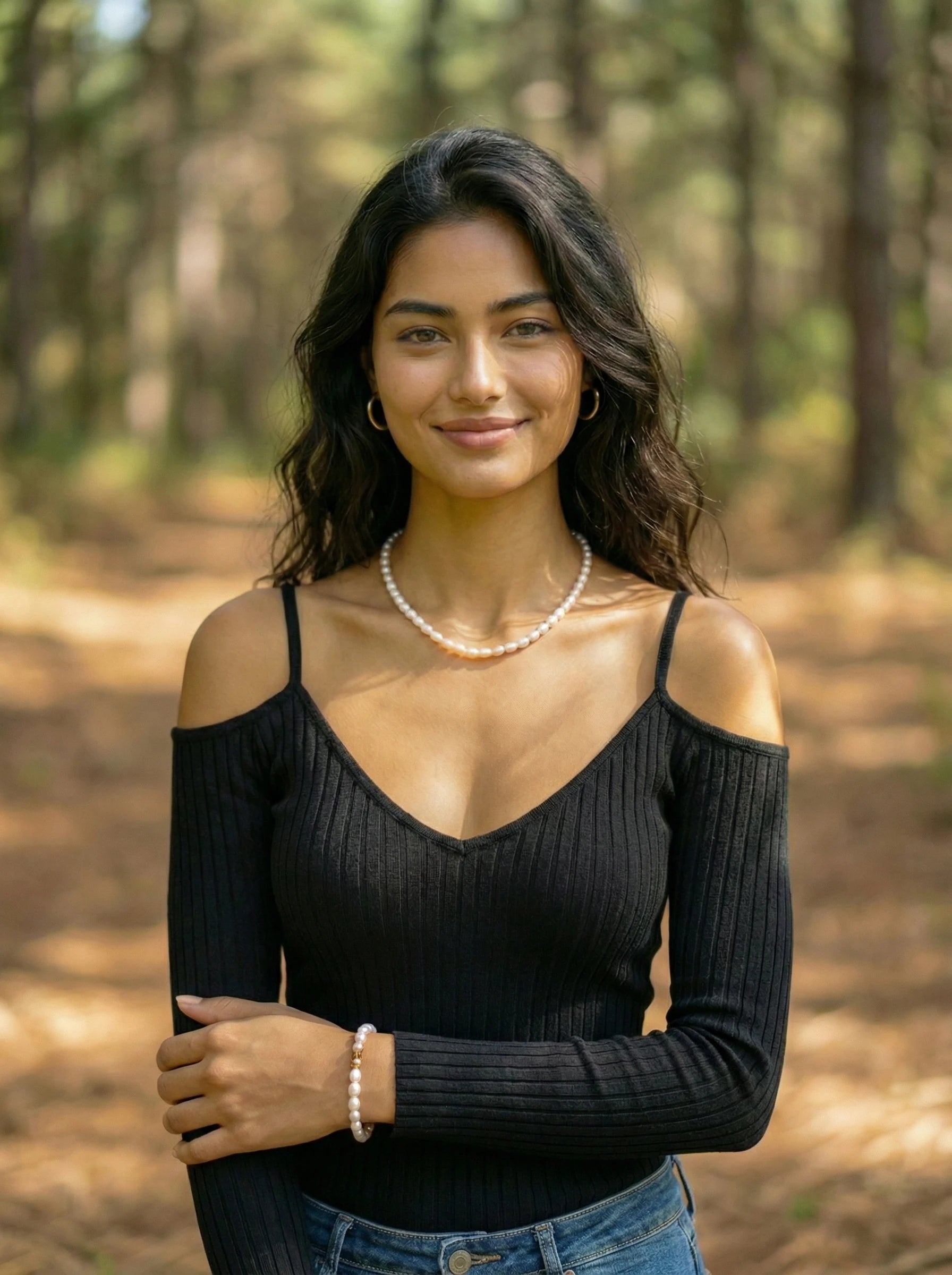 Simple Perlen Edelstahl Kette - Produktbild 6