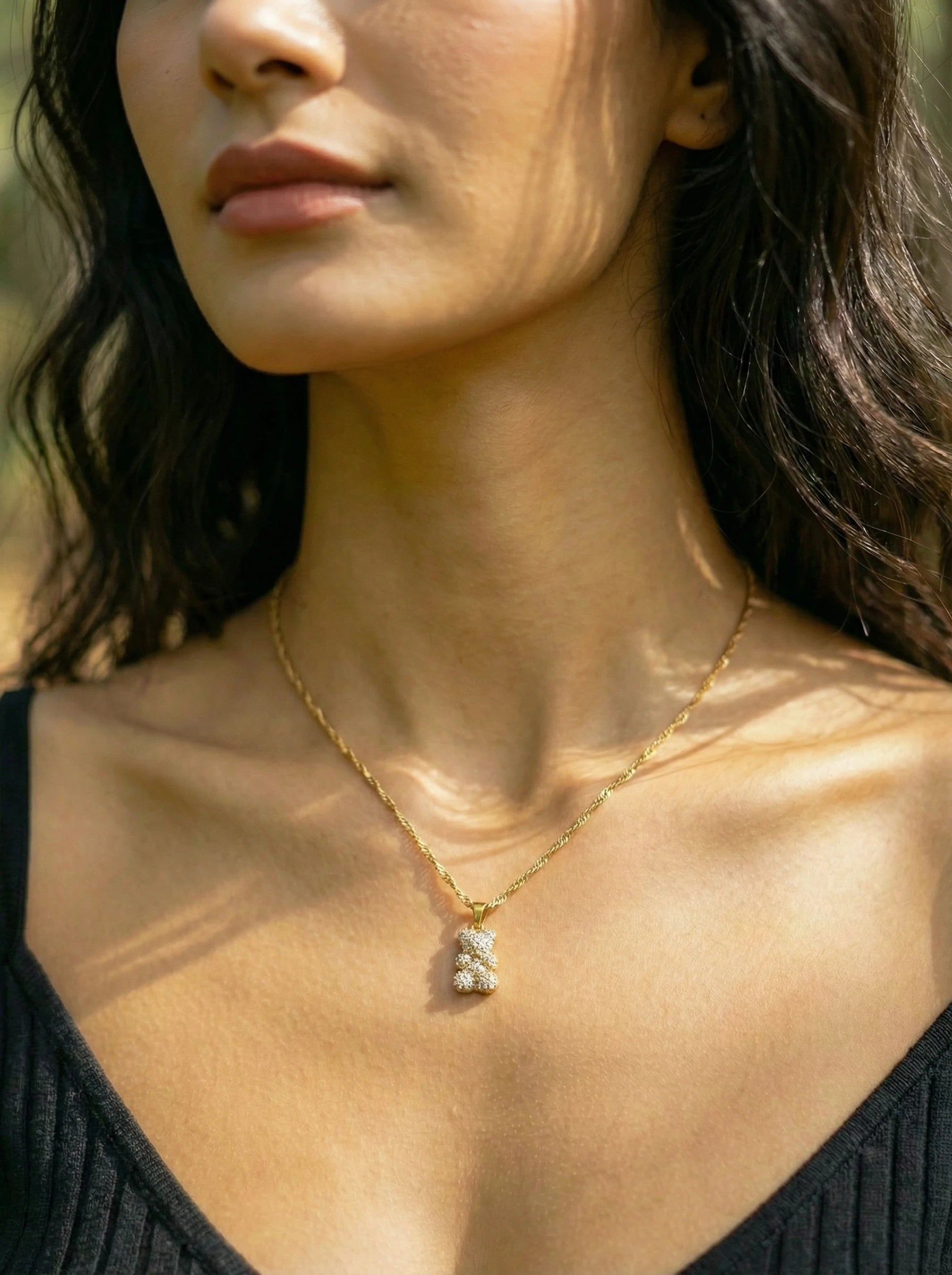 Shining Bear Edelstahl Kette - Produktbild 3