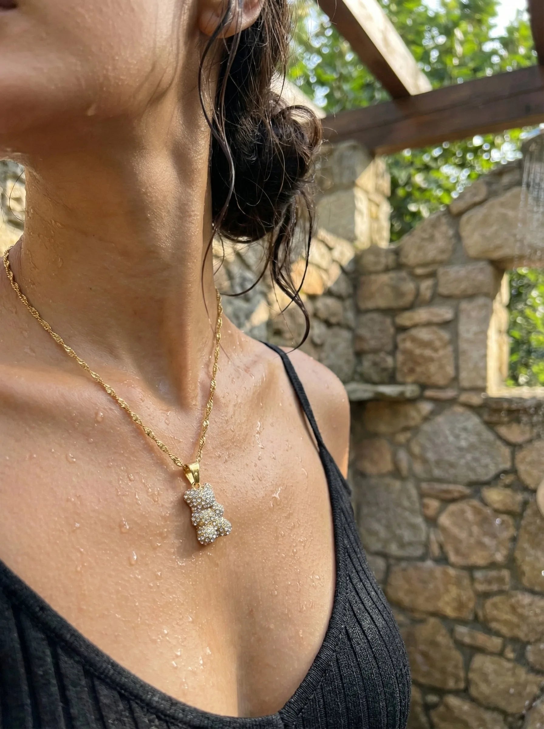 Shining Bear Edelstahl Kette - Produktbild 8