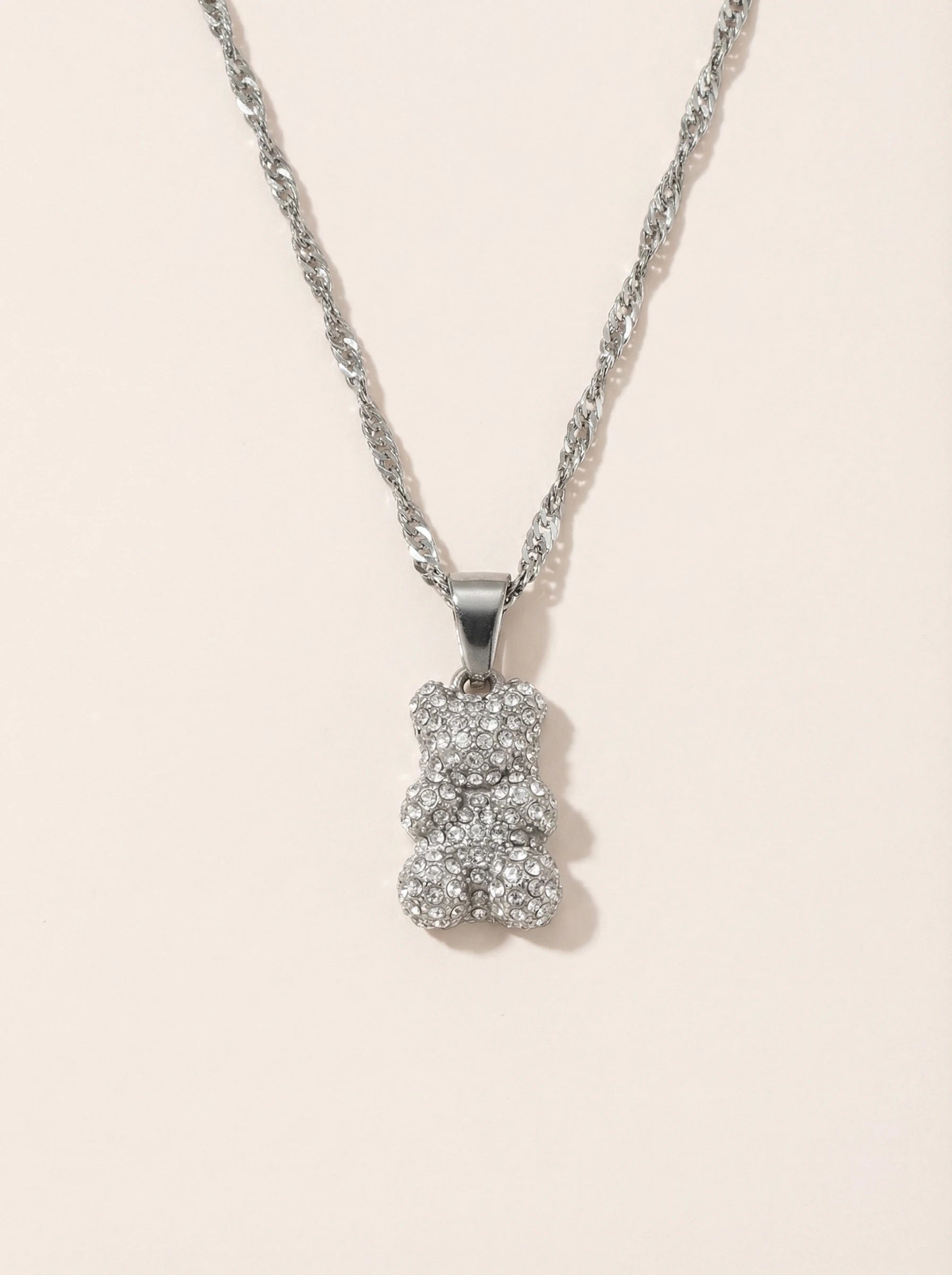 Shining Bear Edelstahl Kette - Produktbild 6
