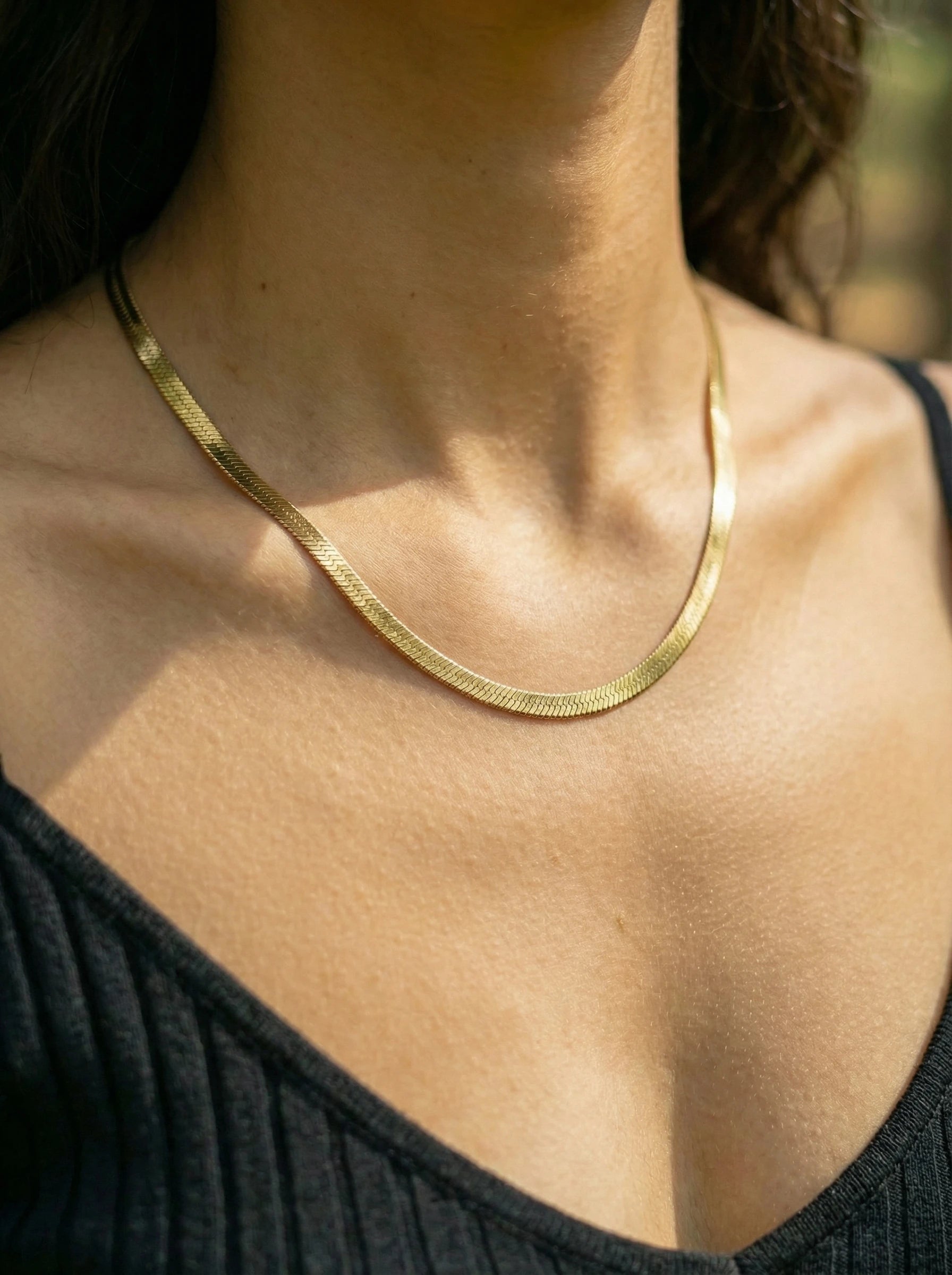Silky Band Edelstahl Halskette - Produktbild 3