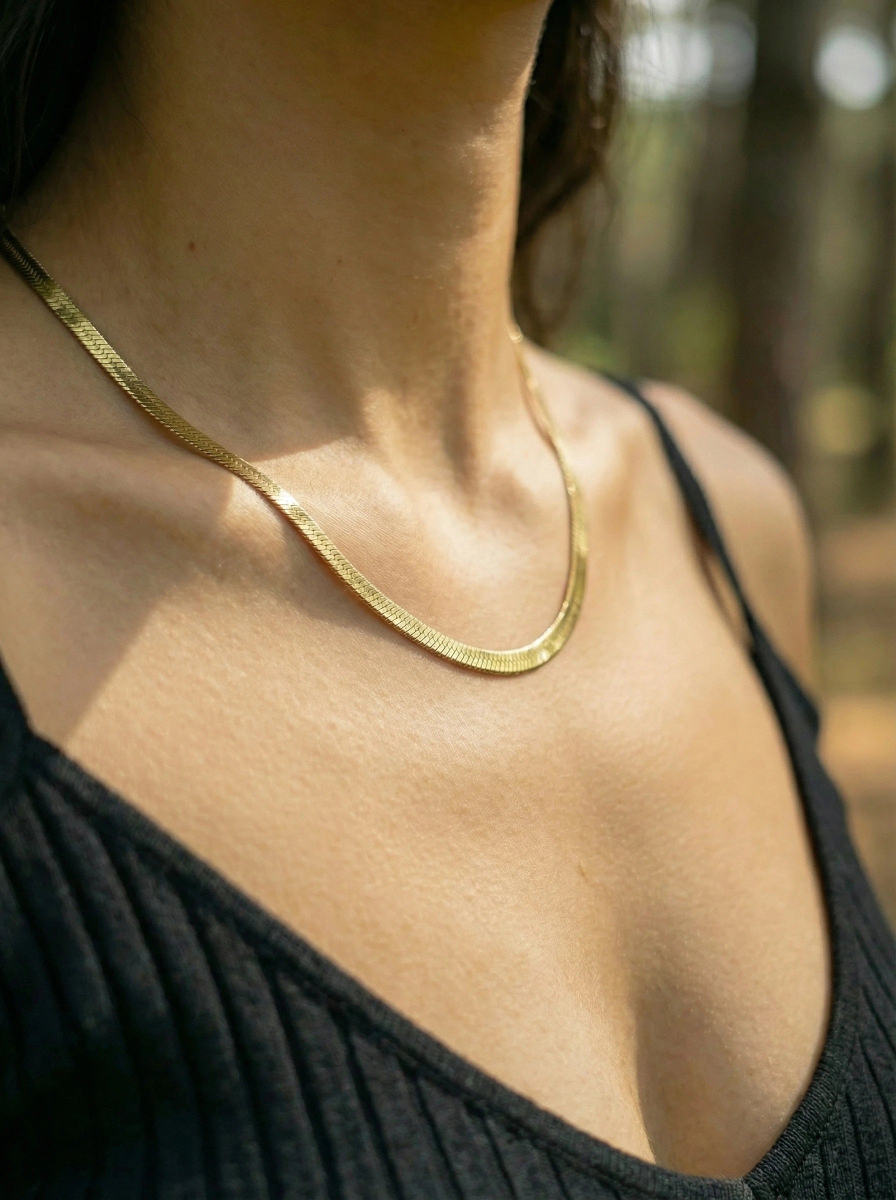 Silky Band Edelstahl Halskette - Produktbild 4