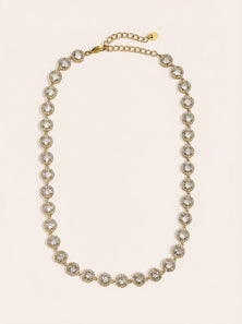 Perfect Diamond Dots Chain Edelstahl Halskette