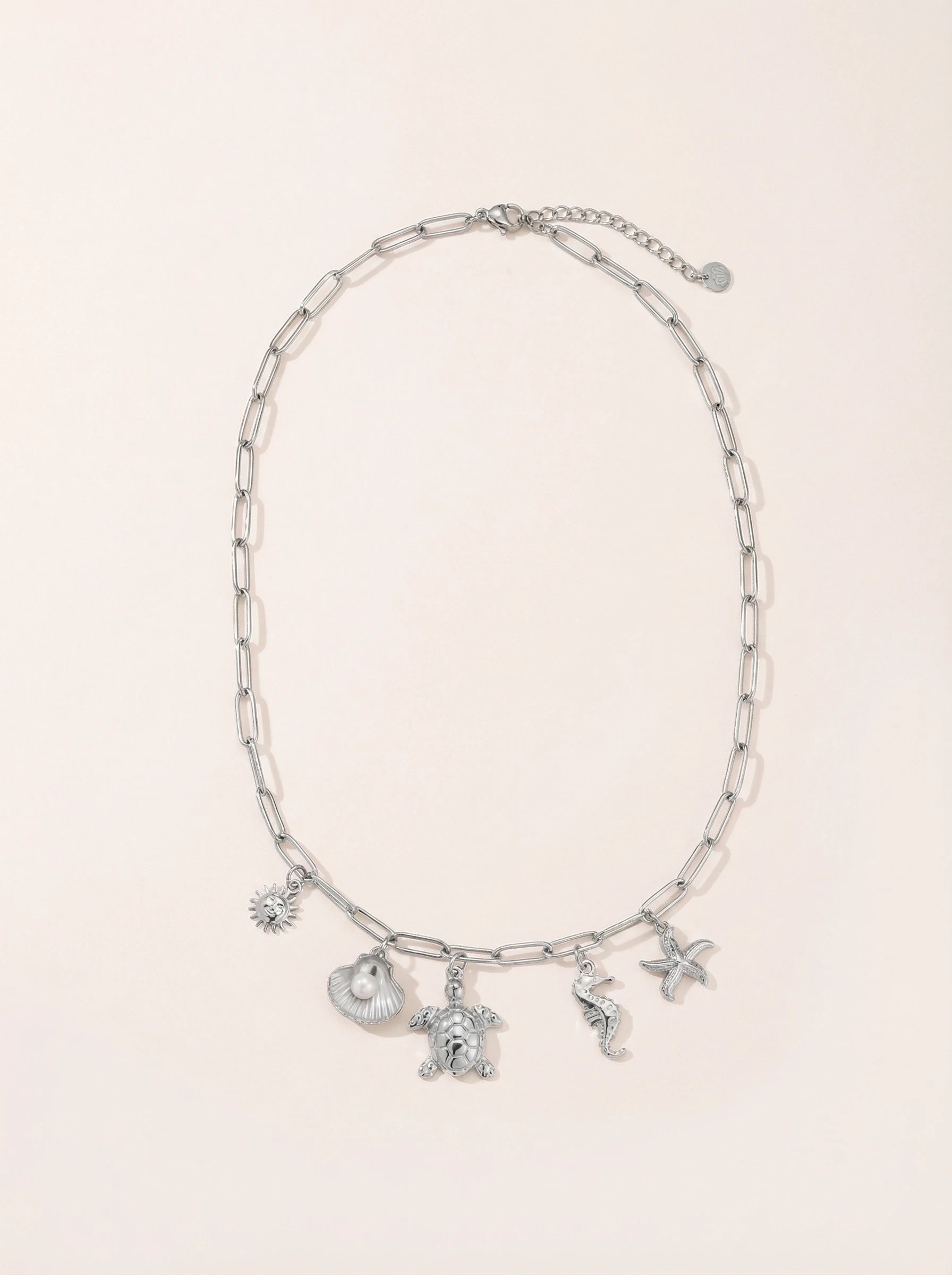 Ocean Love Pearl Edelstahl Halskette - Produktbild 7