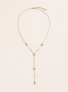 Nice Diamond Shape Edelstahl Halskette