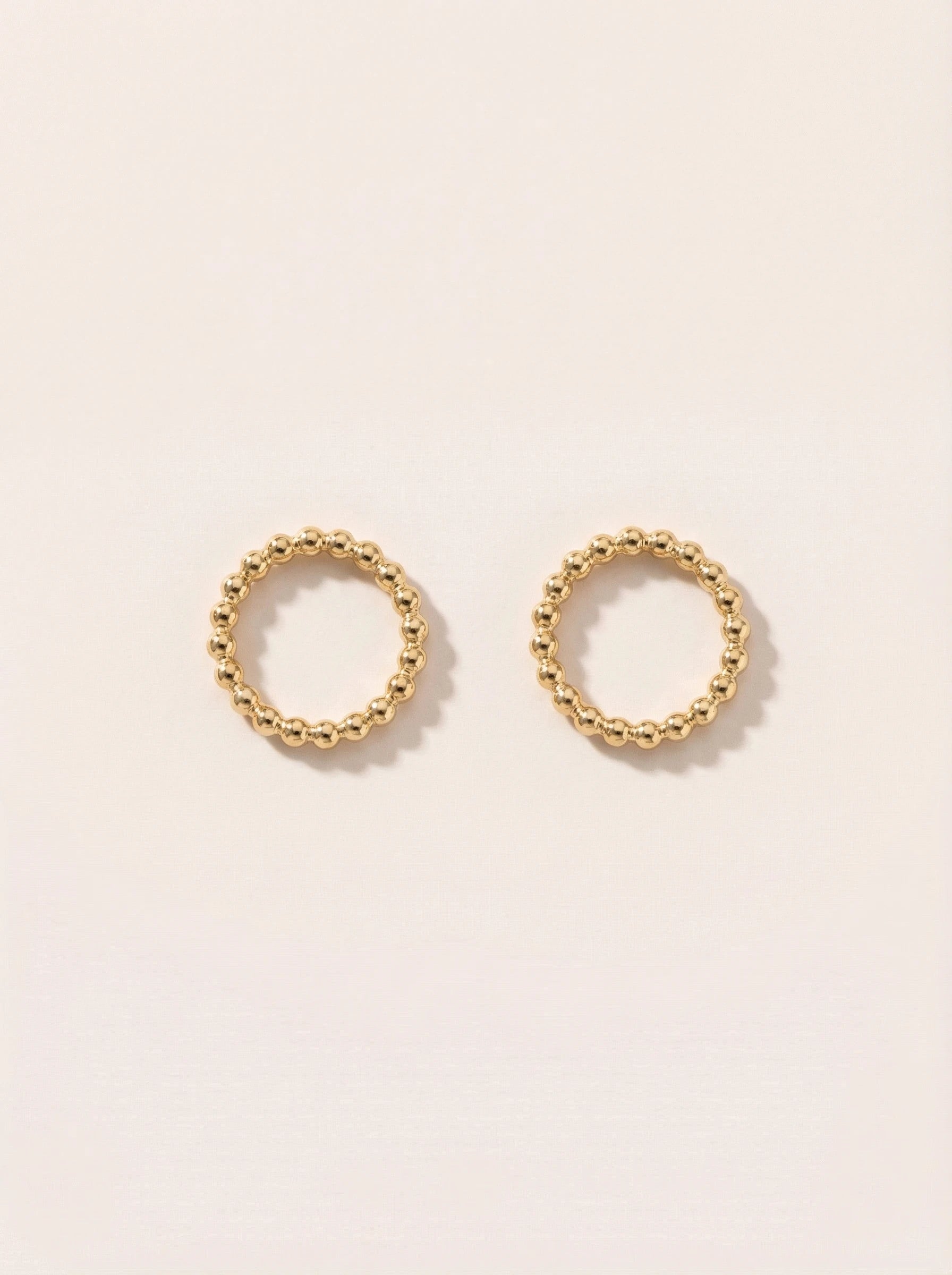 Circle Edelstahl Ohrstecker